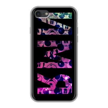 Силиконовый чехол на Iphone 7 с принтом ИМЯ