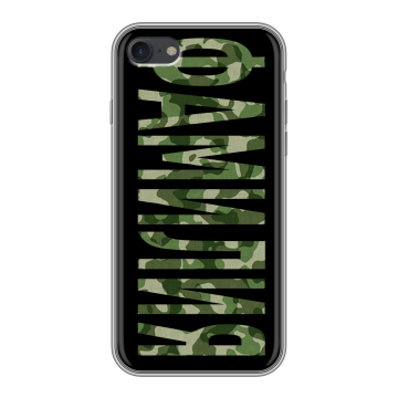 Силиконовый чехол на Iphone 7 с принтом ФАМИЛИЯ