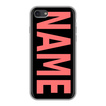 Силиконовый чехол на Iphone 7 с принтом NAME
