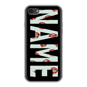 Силиконовый чехол на Iphone 7 с принтом NAME