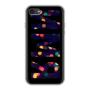 Силиконовый чехол на Iphone 7 с принтом ИМЯ