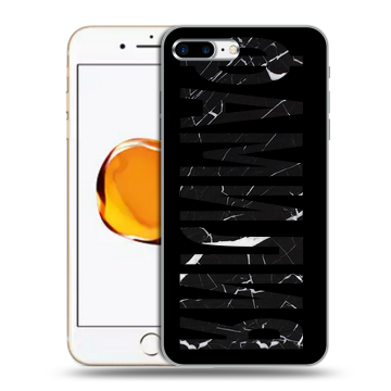 Силиконовый чехол на Iphone 7 Plus с принтом ФАМИЛИЯ