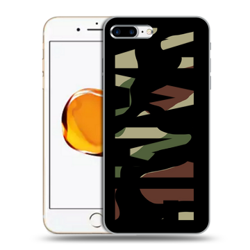 Силиконовый чехол на Iphone 7 Plus с принтом NAME