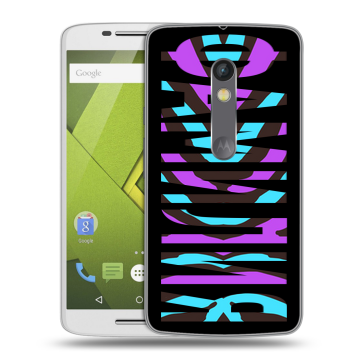 Силиконовый чехол на Lenovo Moto X Play с принтом ФАМИЛИЯ