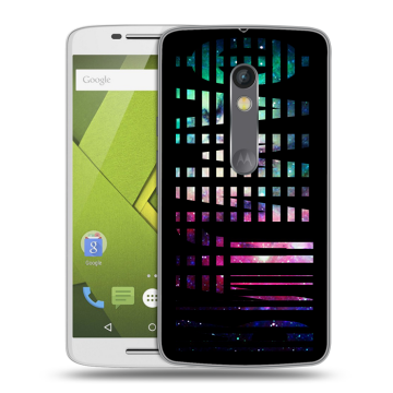 Силиконовый чехол на Lenovo Moto X Play с принтом ФАМИЛИЯ