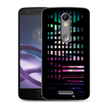 Пластиковый чехол на Lenovo Moto X Force с принтом ФАМИЛИЯ