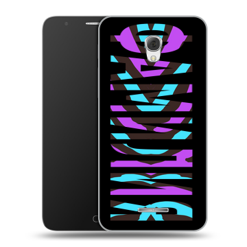 Пластиковый чехол на Alcatel Pop 4 Plus с принтом ФАМИЛИЯ