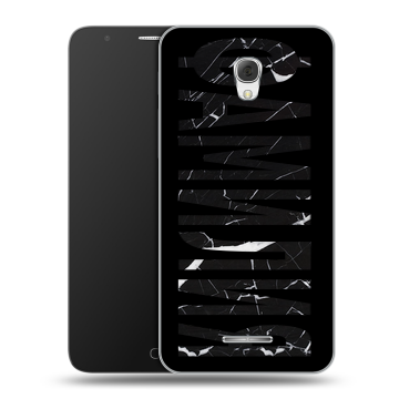 Пластиковый чехол на Alcatel Pop 4 Plus с принтом ФАМИЛИЯ