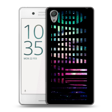 Пластиковый чехол на Sony Xperia X Performance с принтом ФАМИЛИЯ