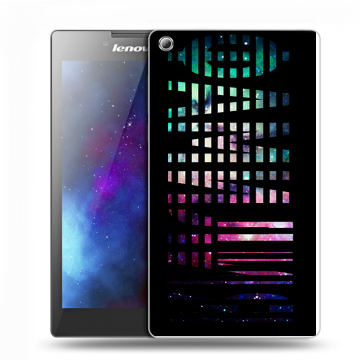 Силиконовый чехол на Lenovo Tab 3 7 с принтом ФАМИЛИЯ