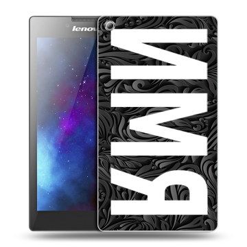 Силиконовый чехол на Lenovo Tab 3 8 с принтом ИМЯ
