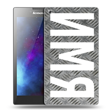 Силиконовый чехол на Lenovo Tab 3 8 с принтом ИМЯ