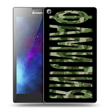 Силиконовый чехол на Lenovo Tab 3 8 с принтом ФАМИЛИЯ
