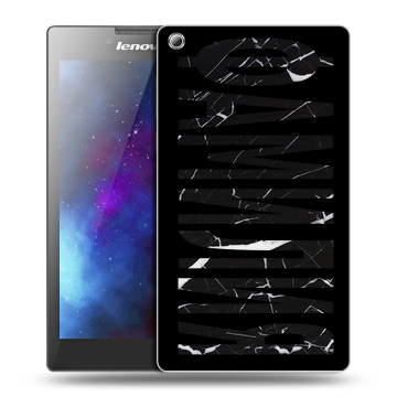 Силиконовый чехол на Lenovo Tab 3 8 с принтом ФАМИЛИЯ