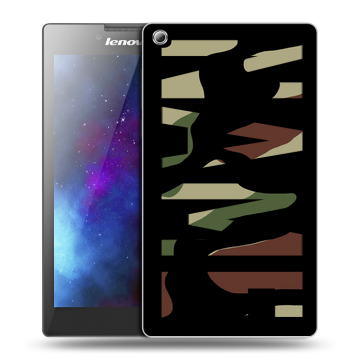 Силиконовый чехол на Lenovo Tab 3 8 с принтом NAME