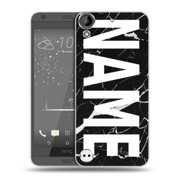 Пластиковый чехол на HTC Desire 530 с принтом NAME