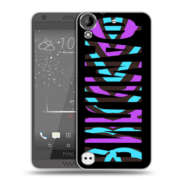 Пластиковый чехол на HTC Desire 630 с принтом ФАМИЛИЯ