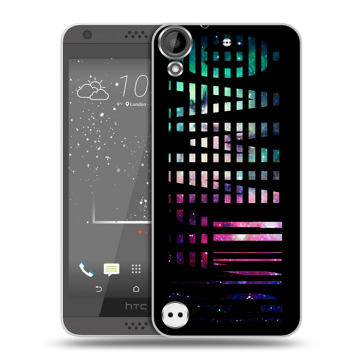 Пластиковый чехол на HTC Desire 630 с принтом ФАМИЛИЯ