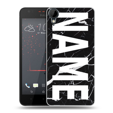 Пластиковый чехол на HTC Desire 825 с принтом NAME