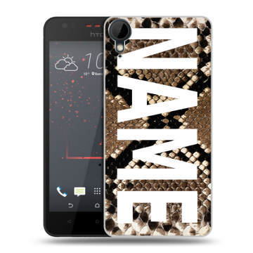 Пластиковый чехол на HTC Desire 825 с принтом NAME