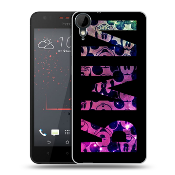 Пластиковый чехол на HTC Desire 825 с принтом ИМЯ