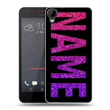 Пластиковый чехол на HTC Desire 825 с принтом NAME