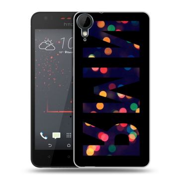 Пластиковый чехол на HTC Desire 825 с принтом ИМЯ
