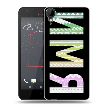 Пластиковый чехол на HTC Desire 825 с принтом ИМЯ