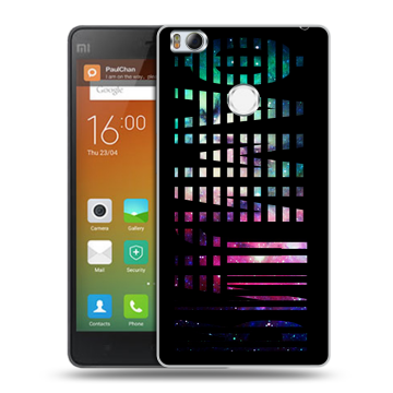 Пластиковый чехол на Xiaomi Mi4S с принтом ФАМИЛИЯ