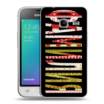 Силиконовый чехол на Samsung Galaxy J1 mini (2016) с принтом ФАМИЛИЯ