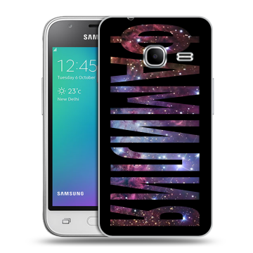 Силиконовый чехол на Samsung Galaxy J1 mini (2016) с принтом ФАМИЛИЯ