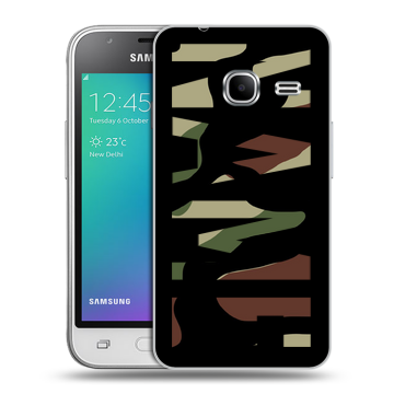 Силиконовый чехол на Samsung Galaxy J1 mini (2016) с принтом NAME