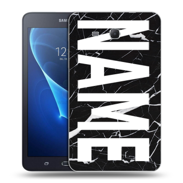 Силиконовый чехол на Samsung Galaxy Tab A 7 (2016) с принтом NAME