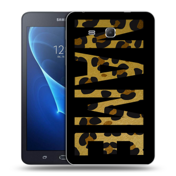 Силиконовый чехол на Samsung Galaxy Tab A 7 (2016) с принтом NAME