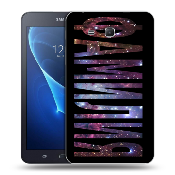 Силиконовый чехол на Samsung Galaxy Tab A 7 (2016) с принтом ФАМИЛИЯ