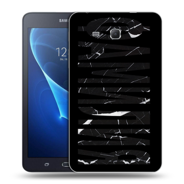Силиконовый чехол на Samsung Galaxy Tab A 7 (2016) с принтом ФАМИЛИЯ