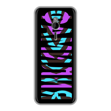 Силиконовый чехол на Nokia 230 с принтом ФАМИЛИЯ