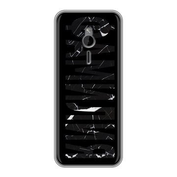 Силиконовый чехол на Nokia 230 с принтом ФАМИЛИЯ