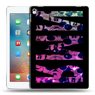 Силиконовый чехол на Ipad Pro 9.7 с принтом ИМЯ