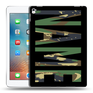 Силиконовый чехол на Ipad Pro 9.7 с принтом NAME