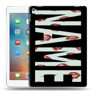 Силиконовый чехол на Ipad Pro 9.7 с принтом NAME