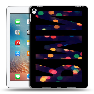 Силиконовый чехол на Ipad Pro 9.7 с принтом ИМЯ