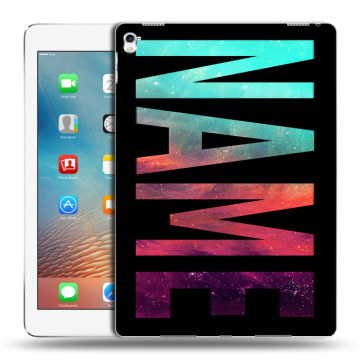 Силиконовый чехол на Ipad Pro 9.7 с принтом NAME