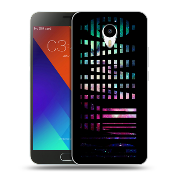 Пластиковый чехол на Meizu M3 Note с принтом ФАМИЛИЯ