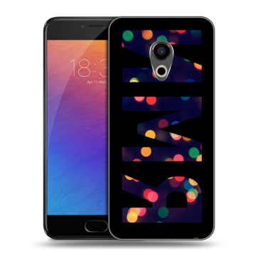 Пластиковый чехол на Meizu Pro 6 с принтом ИМЯ