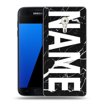 Силиконовый чехол на ZUK Z2 Pro с принтом NAME