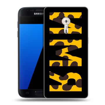 Силиконовый чехол на ZUK Z2 Pro с принтом ИМЯ