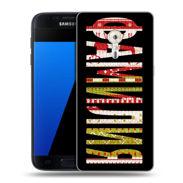 Силиконовый чехол на ZUK Z2 Pro с принтом ФАМИЛИЯ