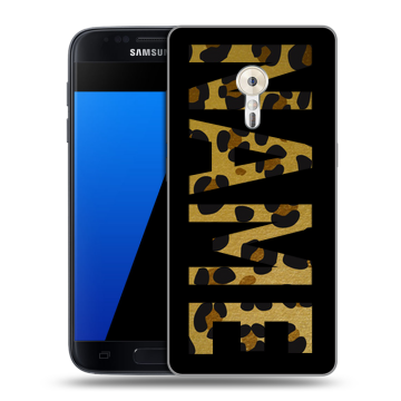 Силиконовый чехол на ZUK Z2 Pro с принтом NAME