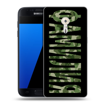 Силиконовый чехол на ZUK Z2 Pro с принтом ФАМИЛИЯ